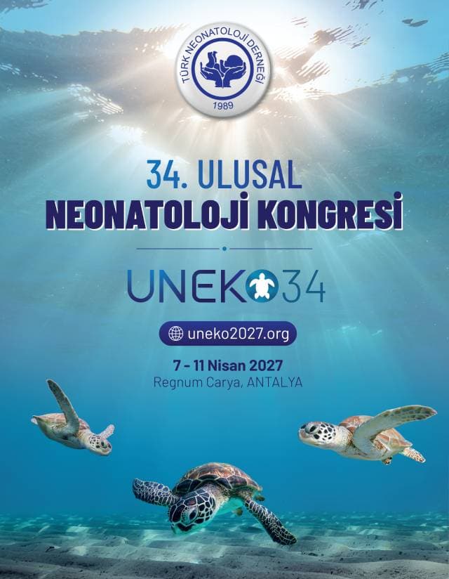 UNEKO 34 | 34. Ulusal Neonatoloji Kongresi · 7–11 Nisan 2027 · Regnum Carya Hotel, Antalya